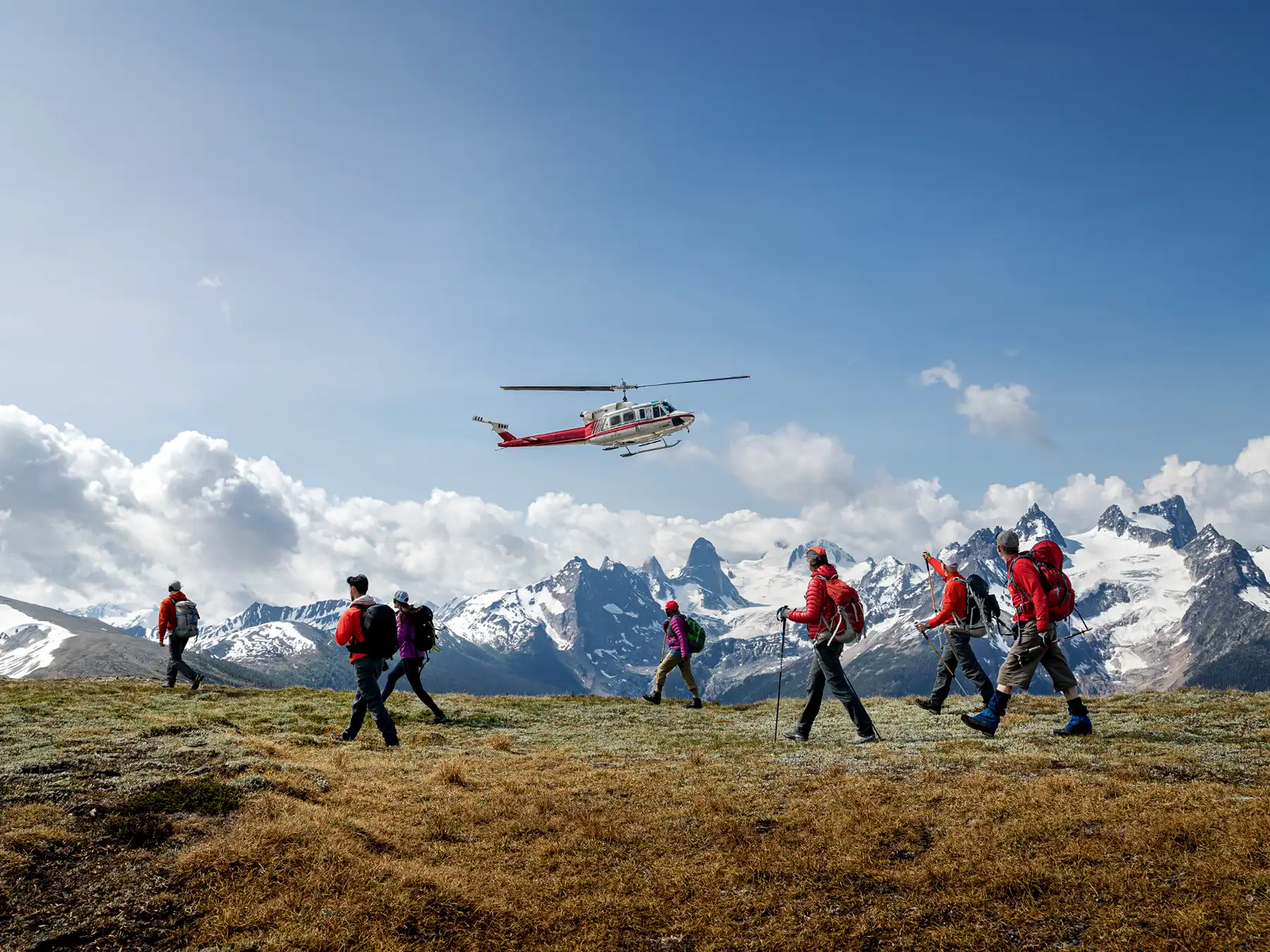 Heli-Hiking