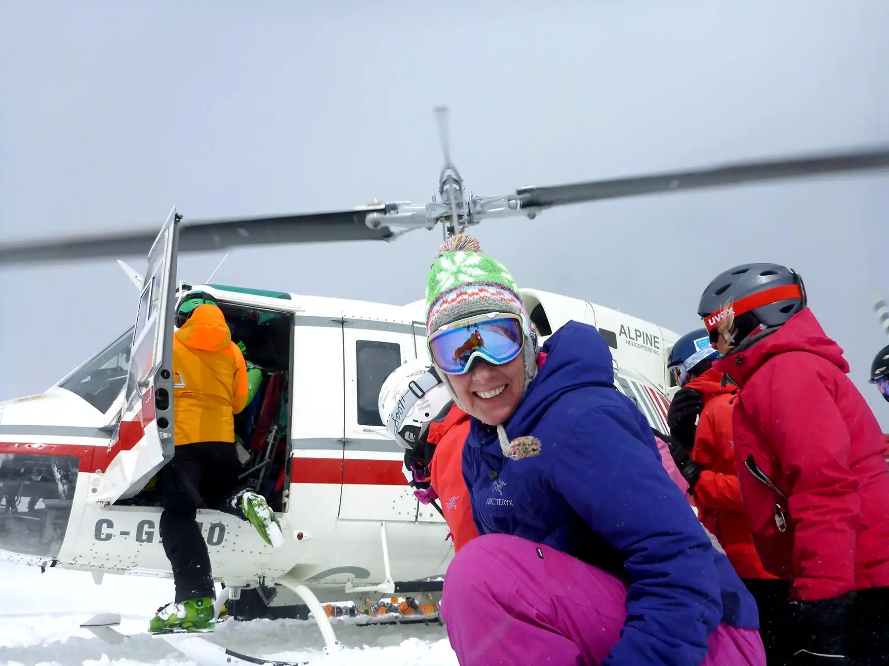 Heli-Skiing